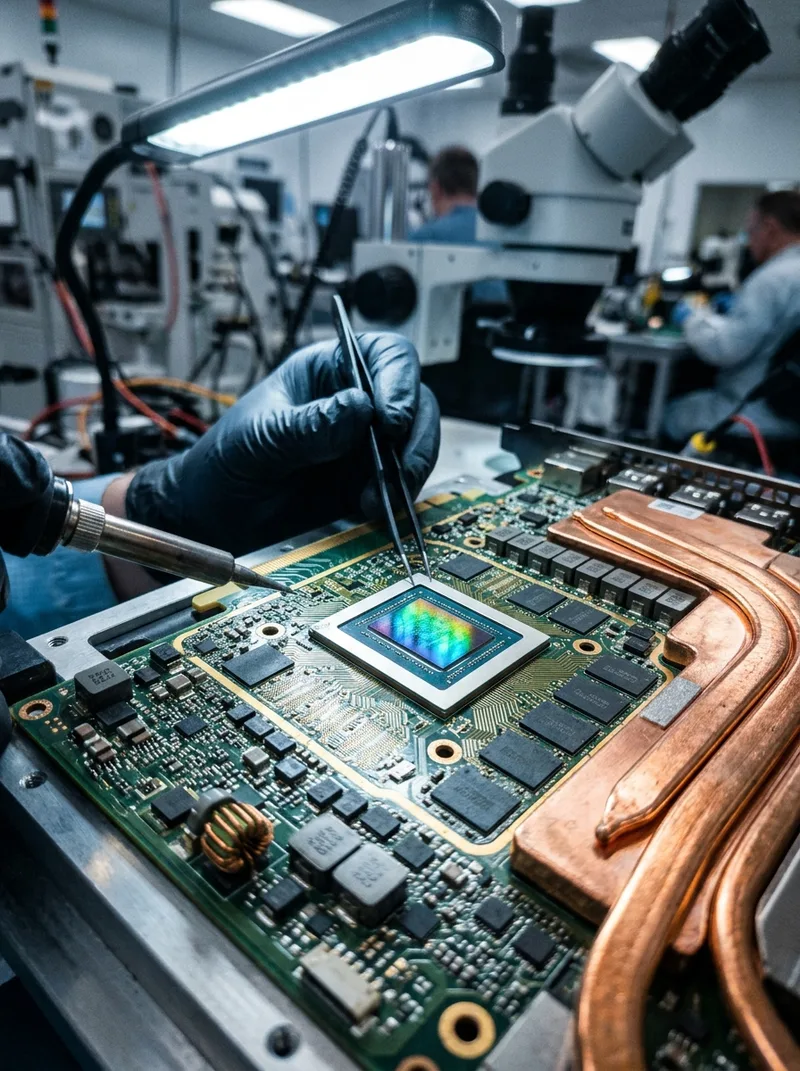 Konversi Masal RTX 5090 di Pabrik China: Analisis Litografi Silikon dan Server AI Rakitan